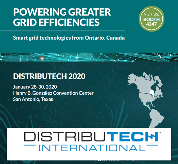 Visit Eyedro at DISTRIBUTECH 2020 in San Antonio on Jan 28-30